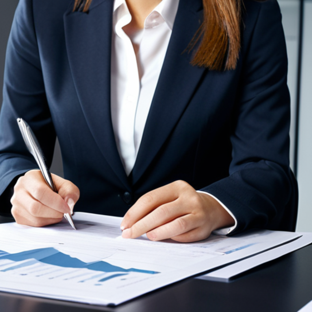 CPA 자격증으로 가능한 업종 - Corporate Financial Leadership**

"A professional CFO in a modern office setting, reviewing financia...