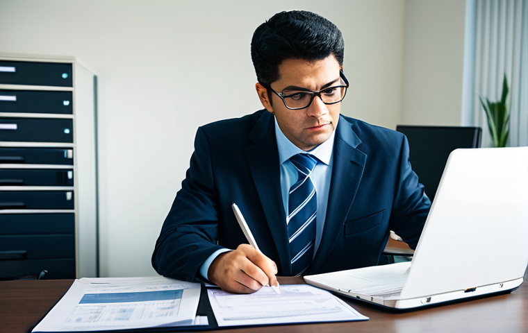 CPA 자격증으로 가능한 업종 - Corporate Financial Leadership**

"A professional CFO in a modern office setting, reviewing financia...